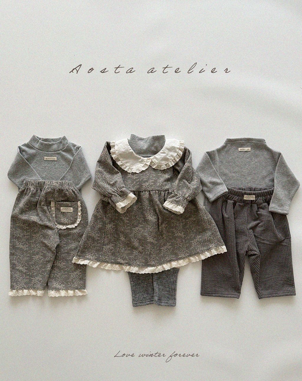 골덴바지 그레이-5