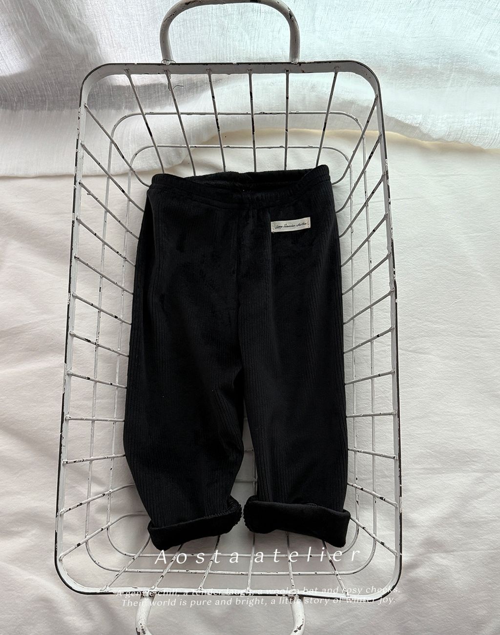 포근레깅스 검정-2