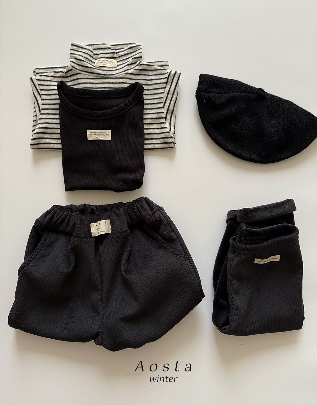 포근레깅스 검정-7