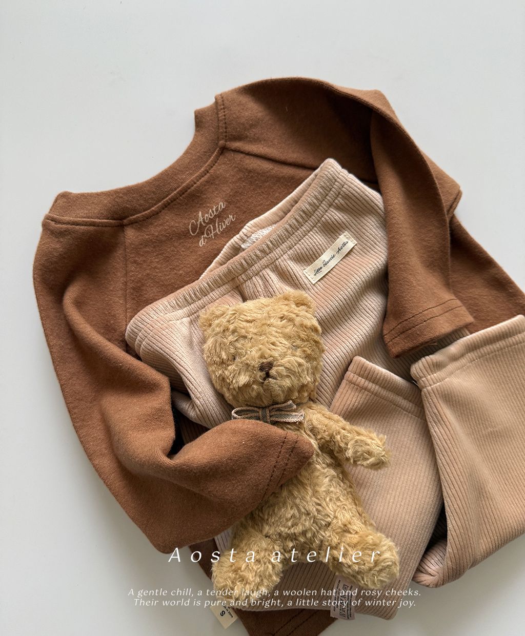 포근레깅스 베이지-9