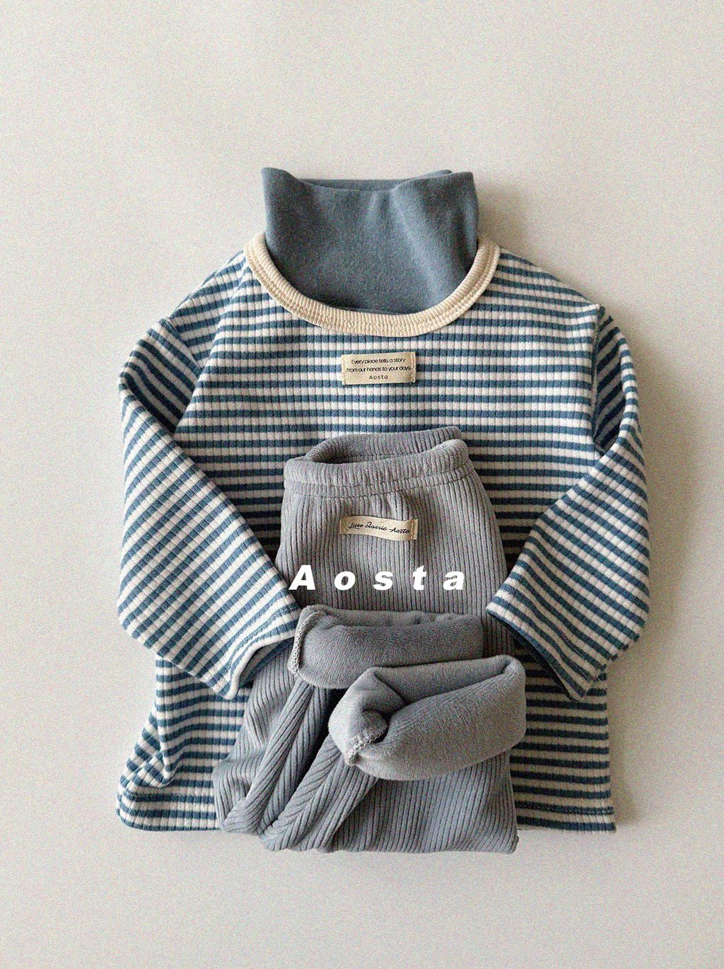 포근레깅스 블루-11