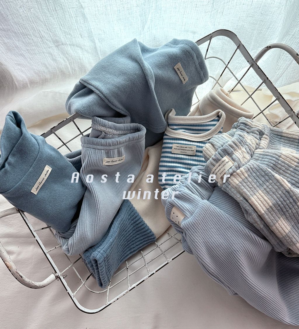 포근바지 블루-10