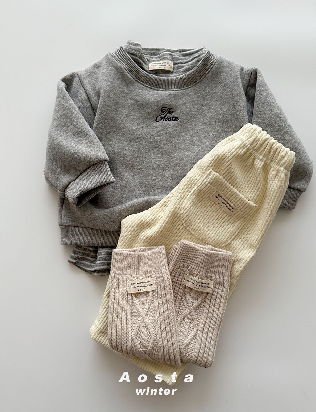 페이보릿맨투맨 그레이-7