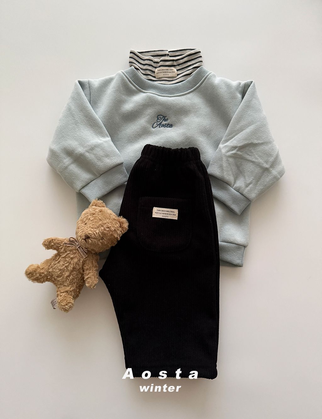 페이보릿맨투맨 블루-16