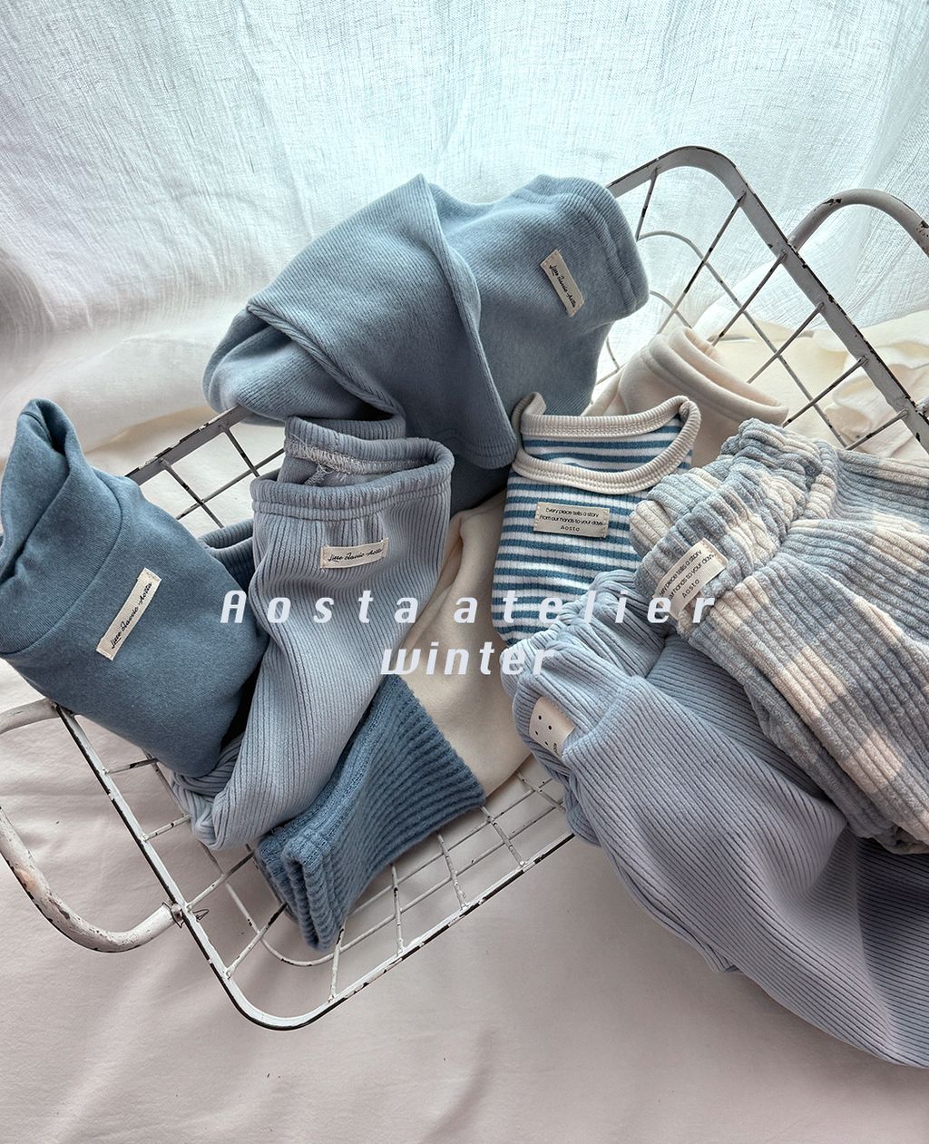 워머레깅스 블루-10