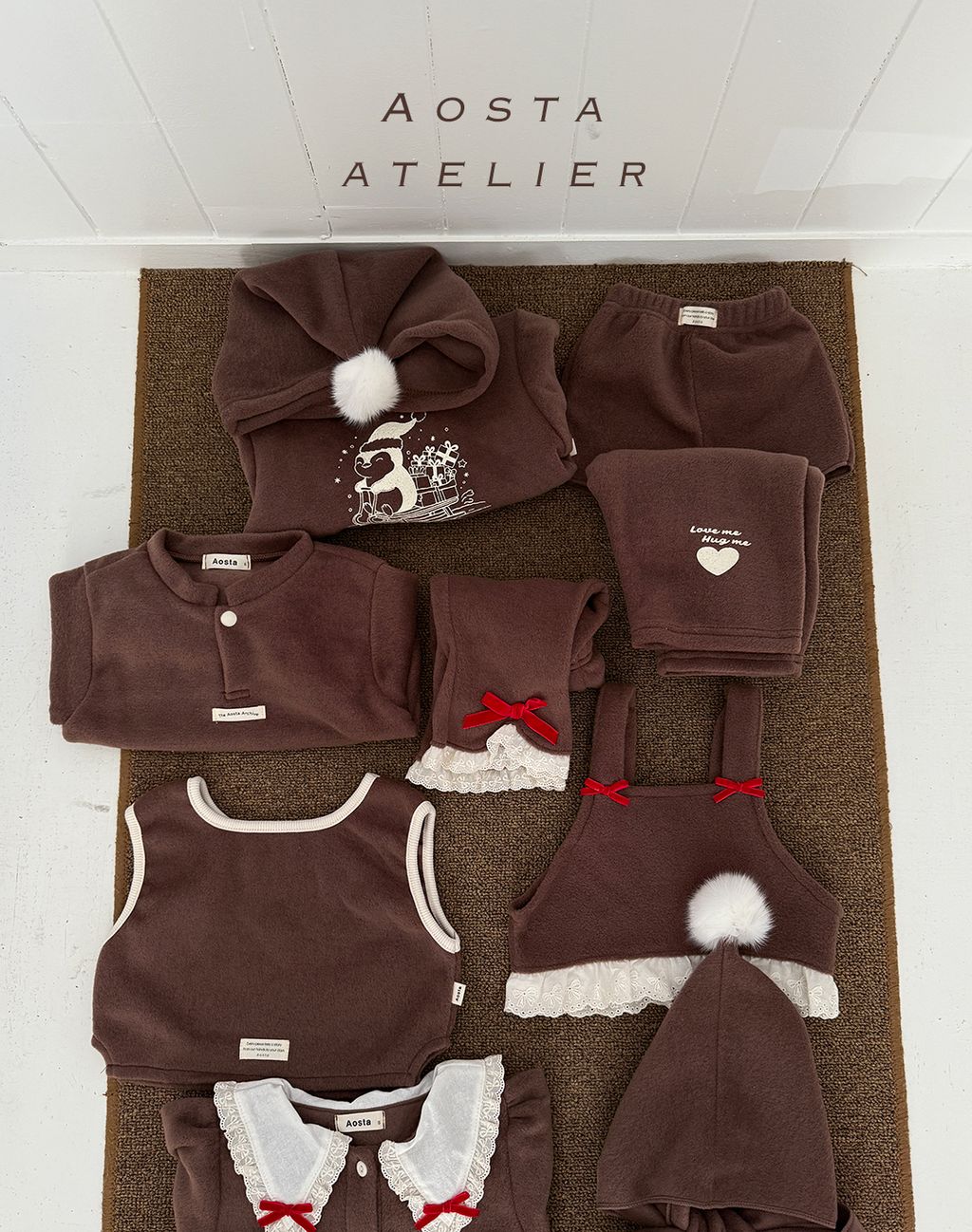 윈터바지 브라운-134