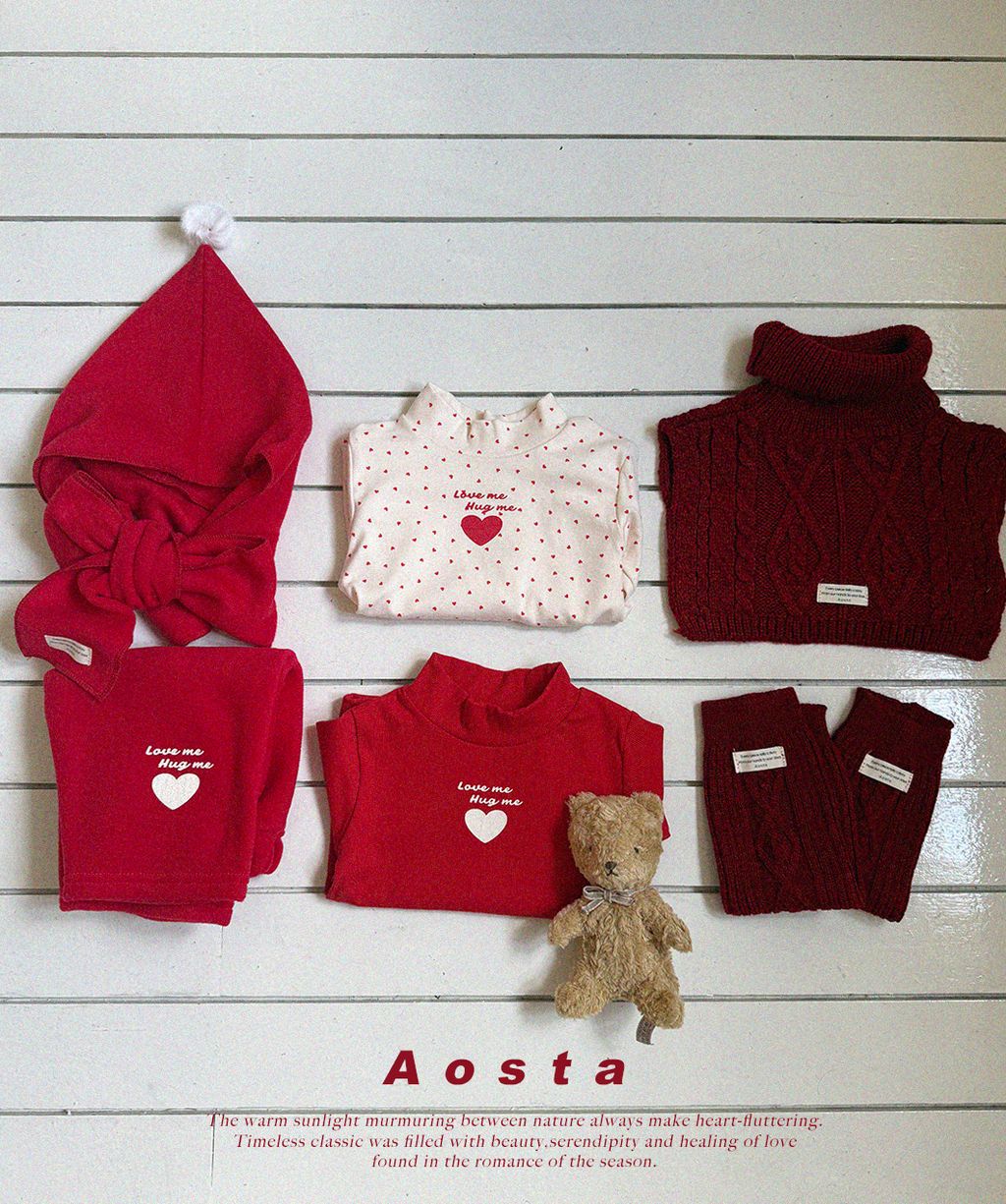 윈터바지 레드-7