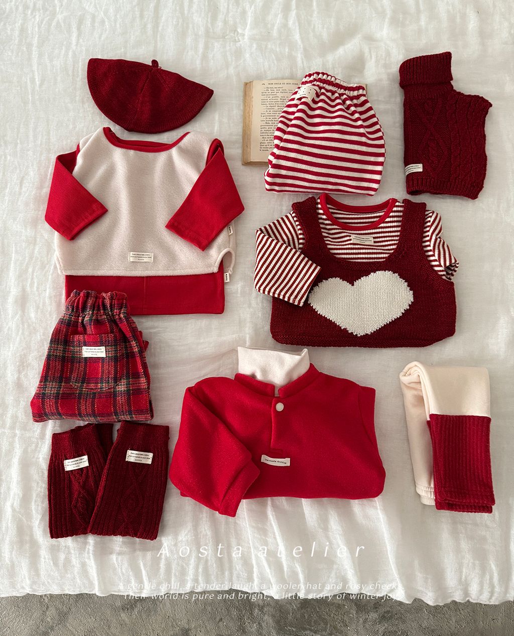 윈터맨투맨 레드-6