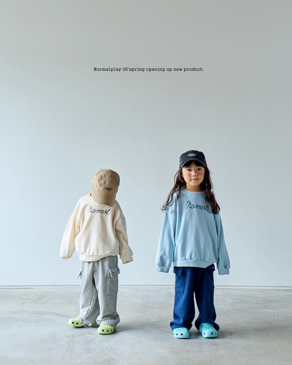 노멀봄카고바지 모델 (15)