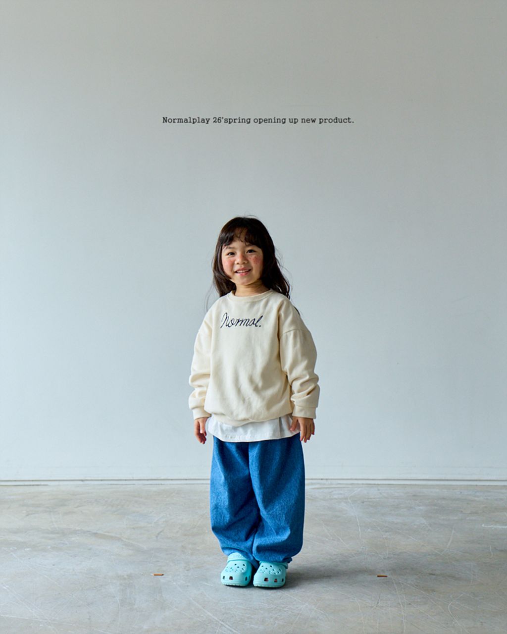 웨이브자수맨투맨 모델 (5)