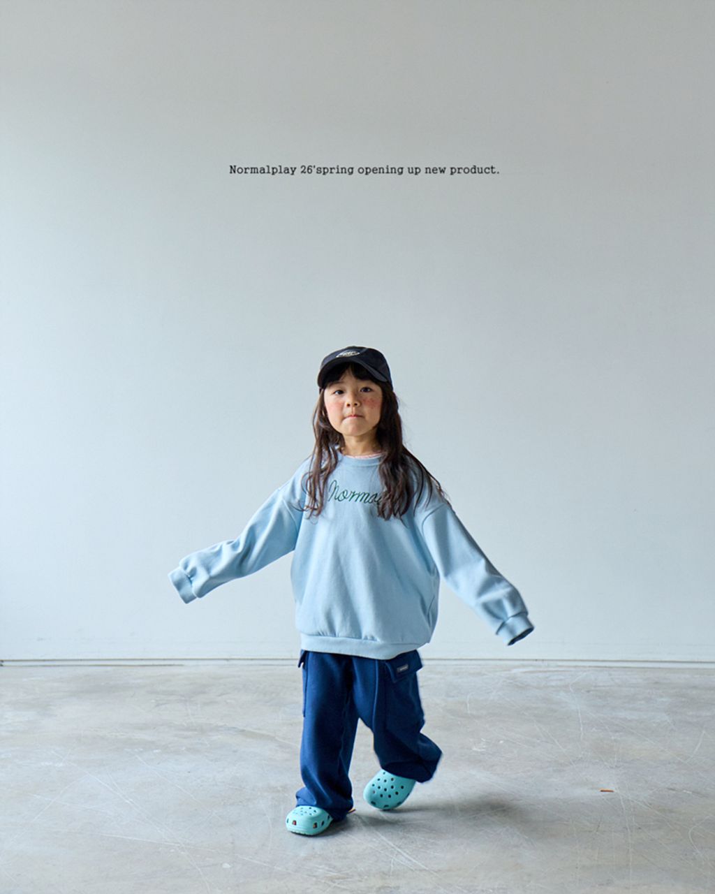 노멀봄카고바지 모델 (16)