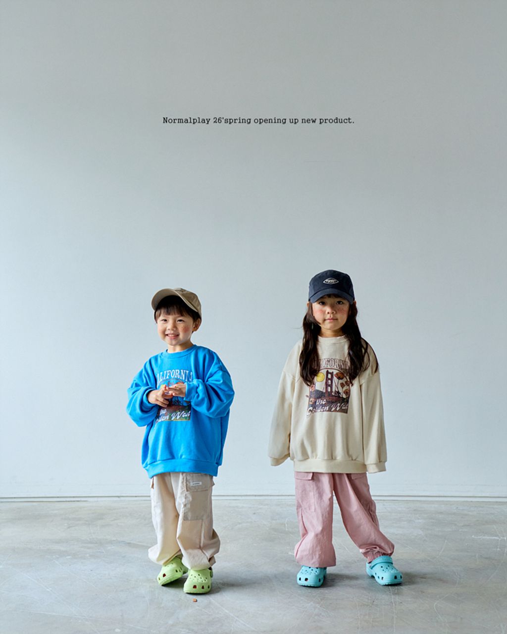 캘리포니아맨투맨 코디모델 (2)