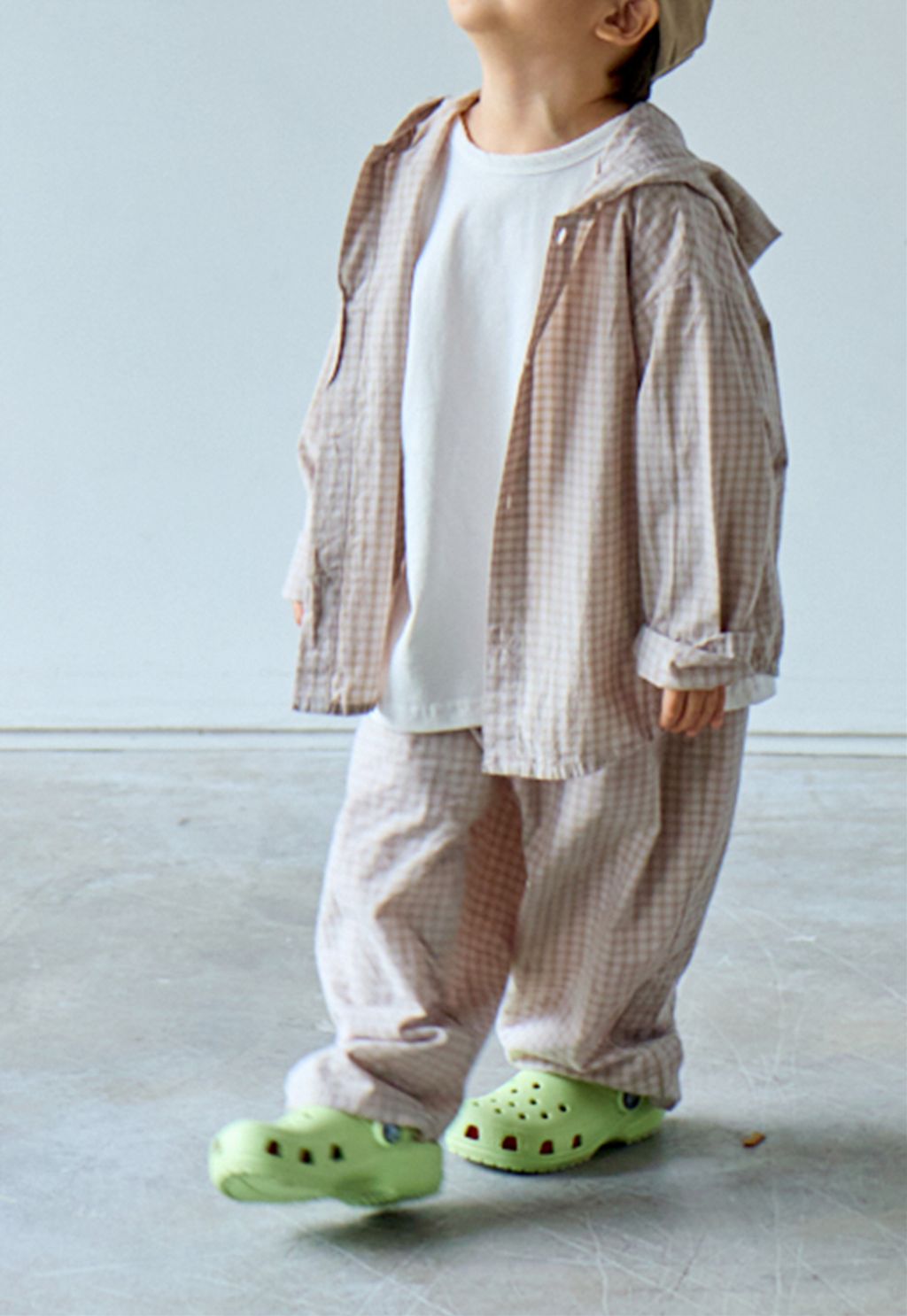 피터팬체크후드셔츠 모델 (18)