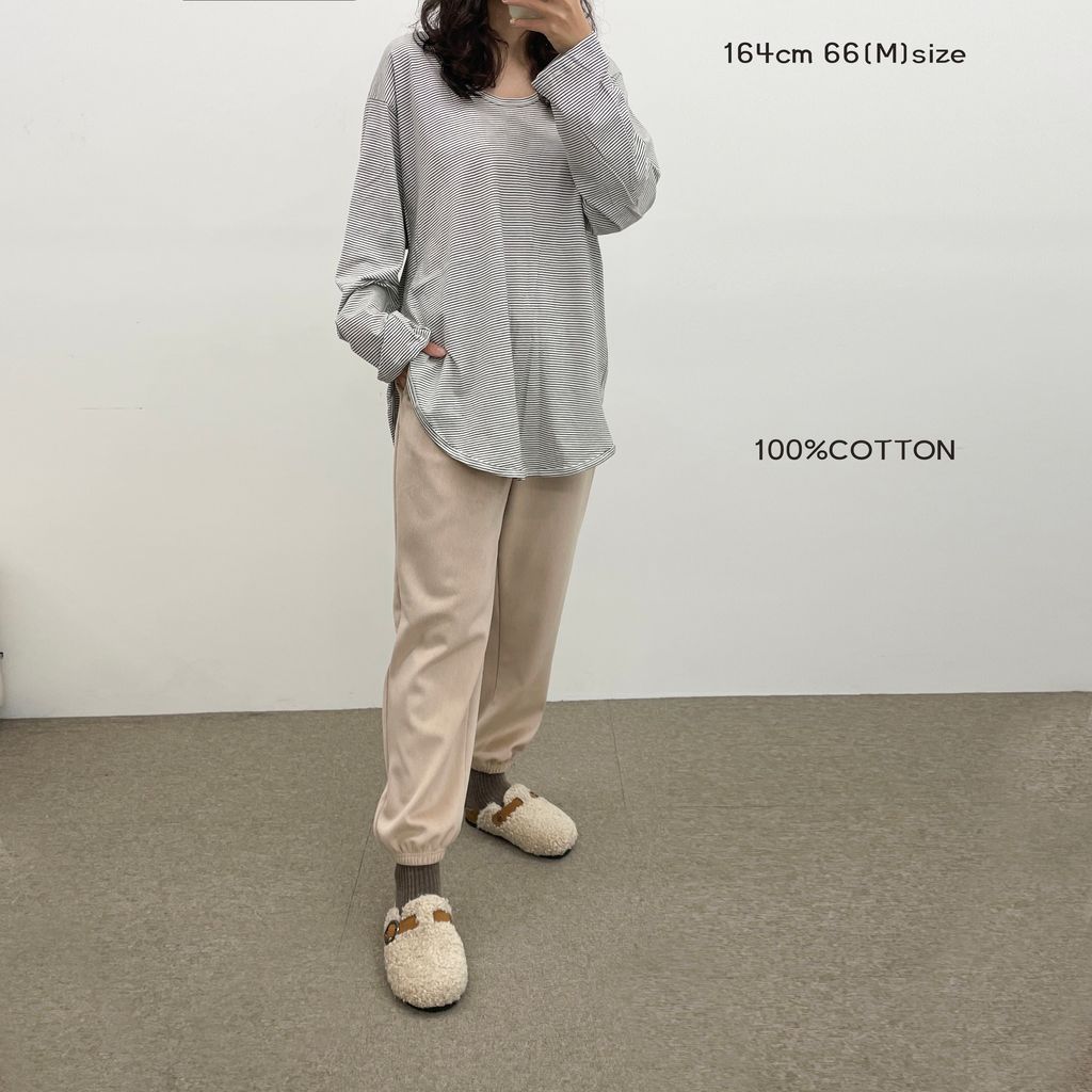 라운딩긴팔티상세사이즈