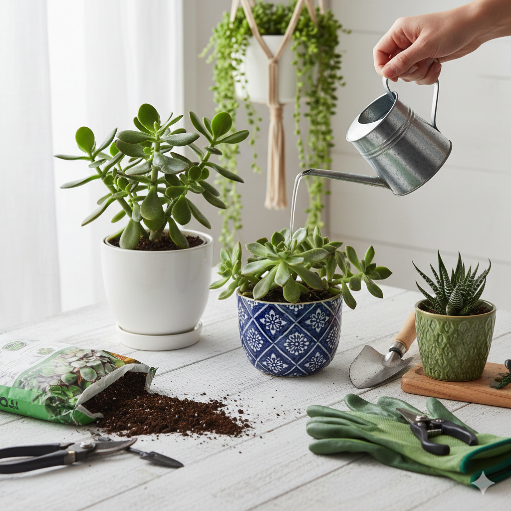 多肉植物怎麼養？從澆水、光線到土壤，一篇搞懂多肉照顧全攻略