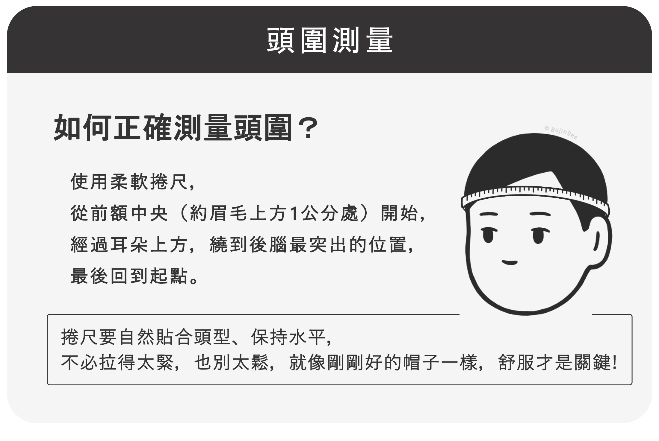 帽子測量