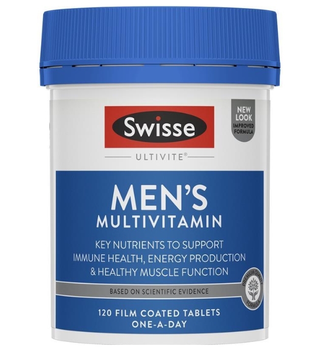 Swisse 男士複合維生素綜合維他命 120粒