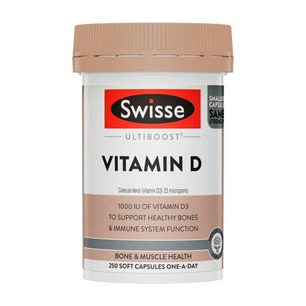 Swisse Ultiboost Vitamin D For Bone Health  250 pack