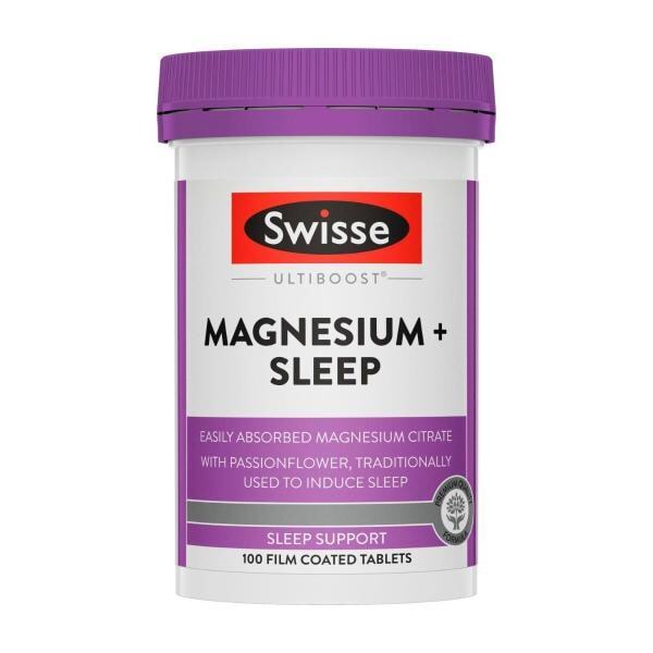 Swisse 鎂+睡眠片 100錠 Swisse Ultiboost Magnesium + Sleep  100 Pack