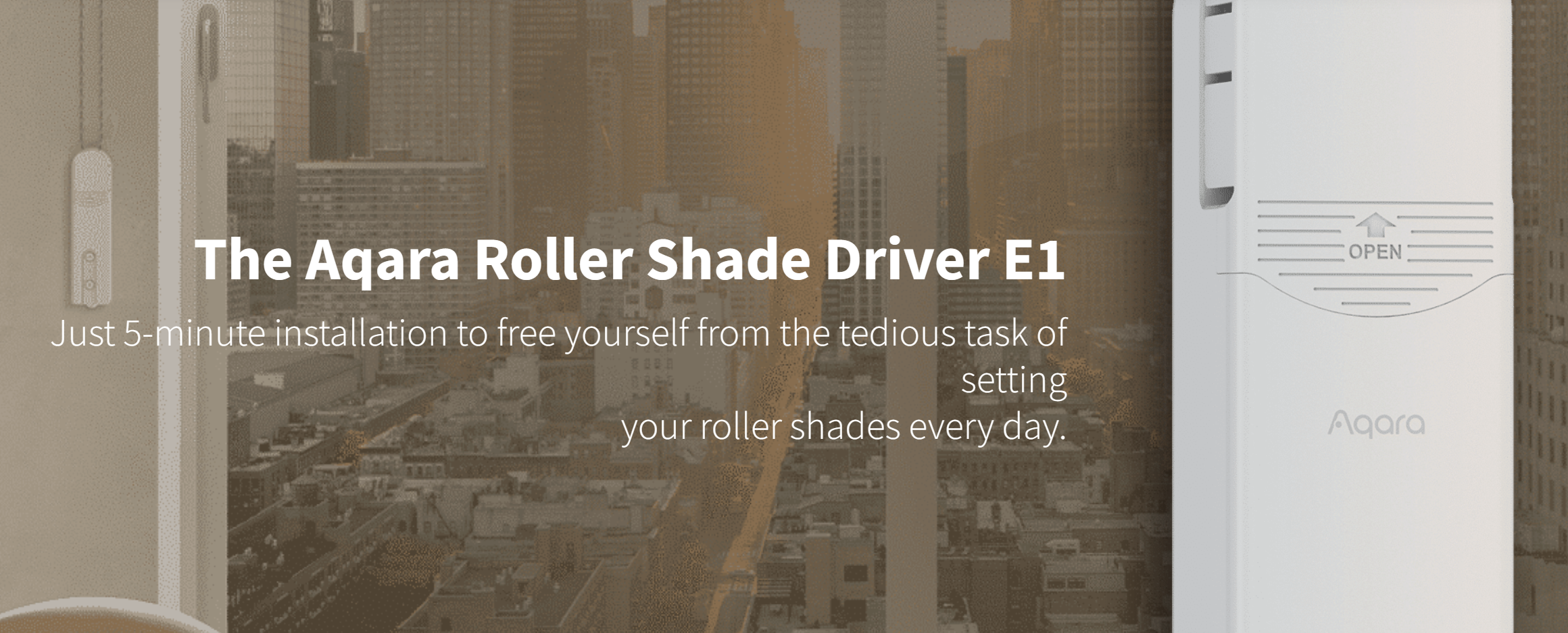 Aqara 捲簾伴侶-產品說明