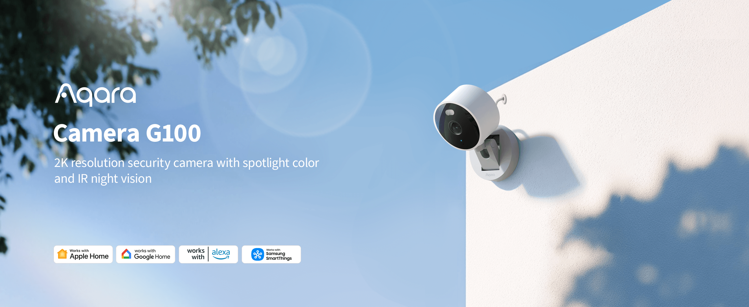 新款戶外智能攝影機 Aqara G100