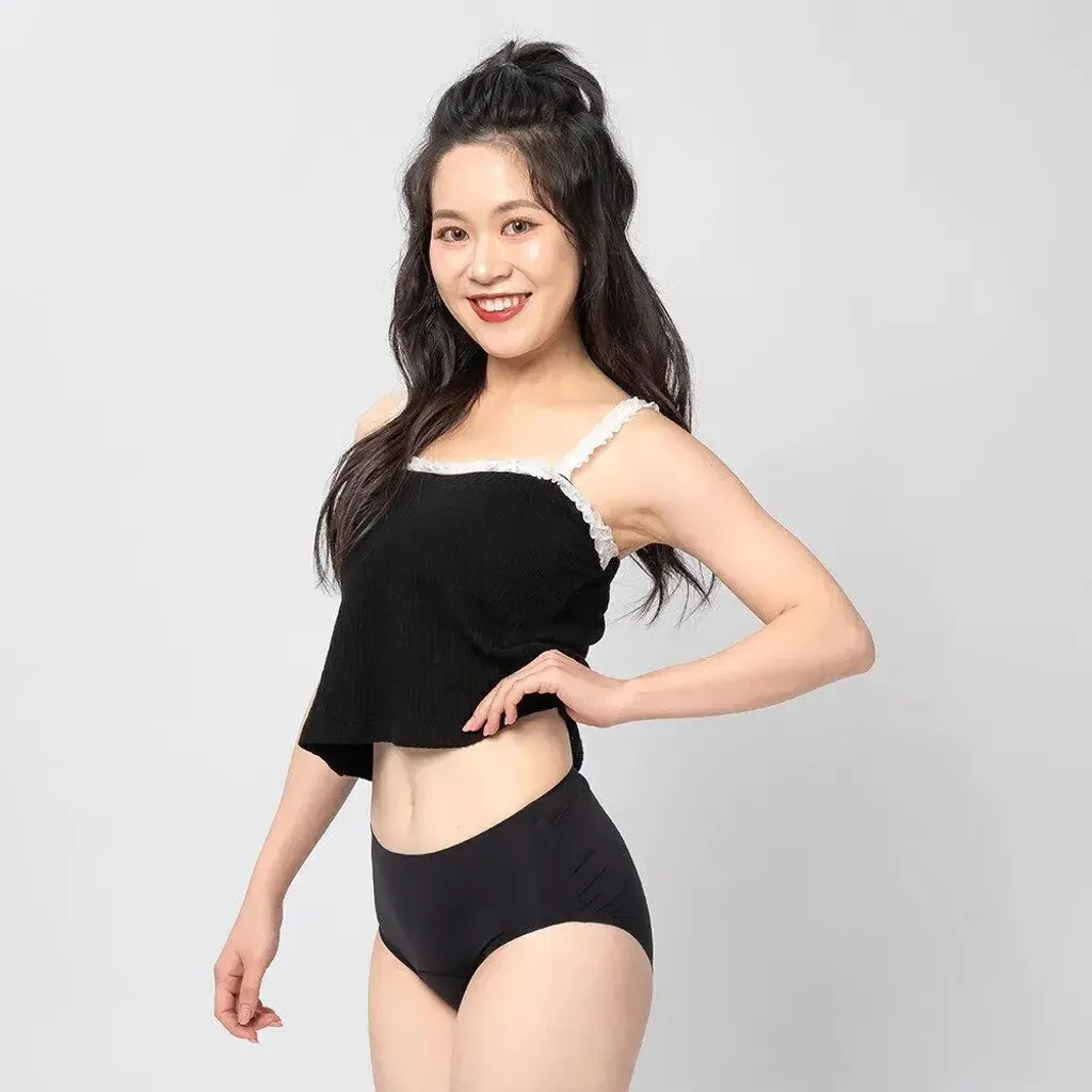 high waist seamless period underwear, daywear
