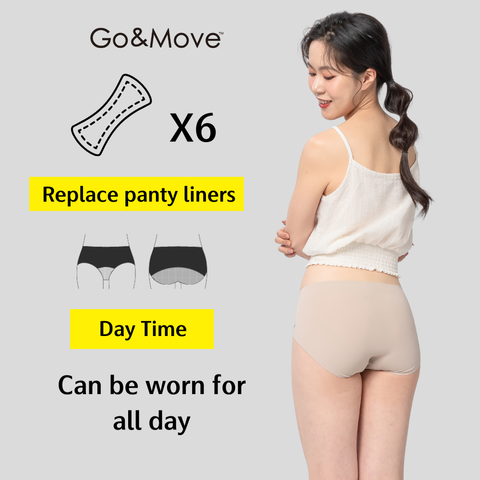 liner brief replaces up to 6 panty liners