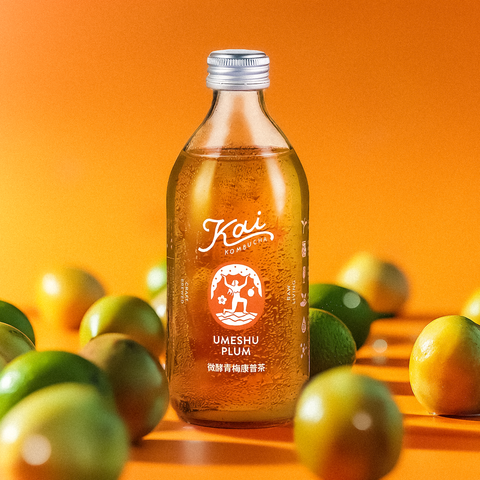 Plum Kombucha Square