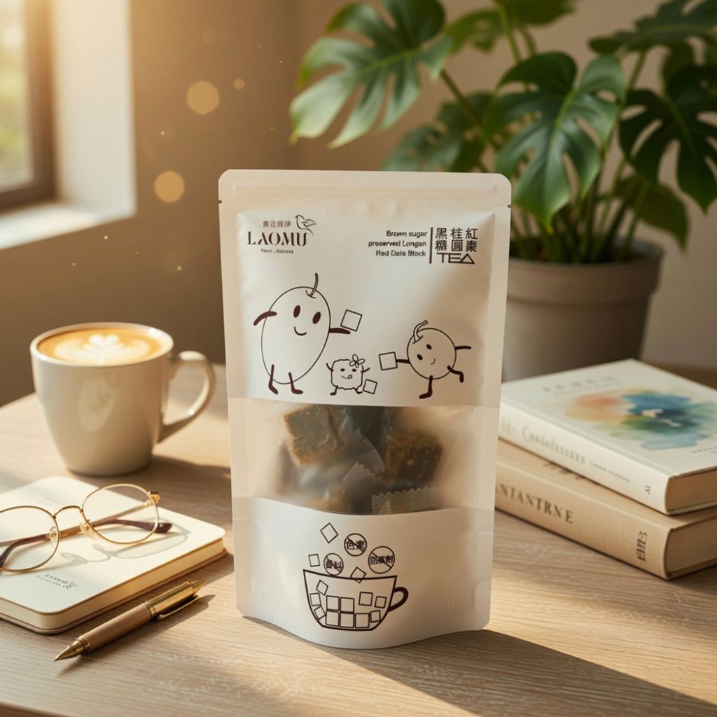 LAOMU黑糖桂圓紅棗袋裝1