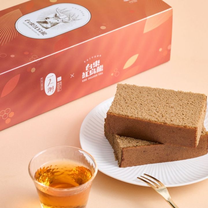 紅烏龍蜂蜜蛋糕