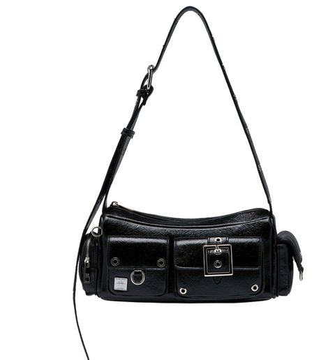 LINE_ALBUM_黑色迷你法棍包black purple (高度：11CM寬度：26CM寬度：9CM錶帶：105CM_260107_1