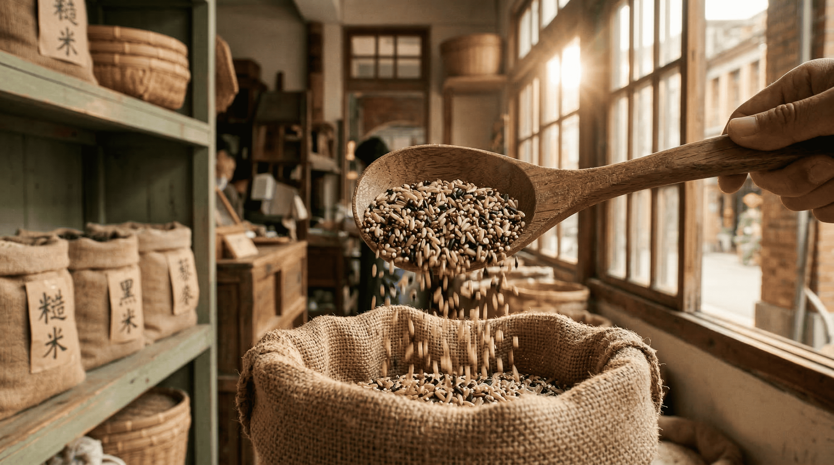 惠通行百年老店嚴選優質五穀雜糧，傳承選糧眼光支持健康減重飲食