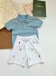 Blue & White Shorts