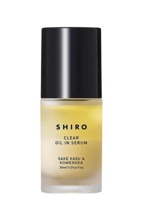 Sake lees rice bran oil in serum