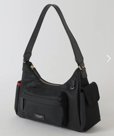 NYLON POCKET SHOULDER BAG