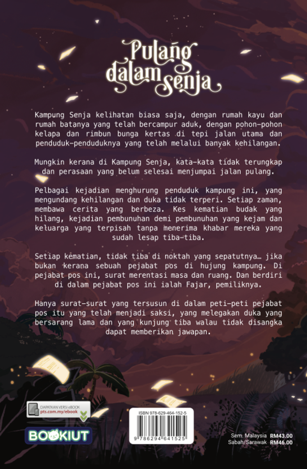 pulang dalam sneja back cover