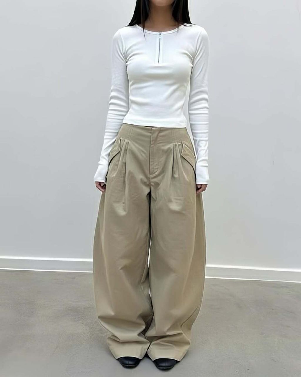 Project- Croissant Baggy Pants (20.05.2025)———Available in S M L XLprincssclub.com - IUE STUDIO  (2)