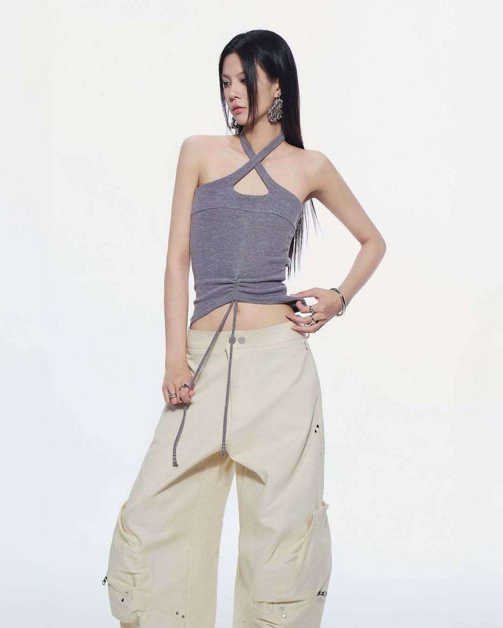 #bunnyhillconcept-- CHERIE HALTER TOP -- MARLOWE PANTS