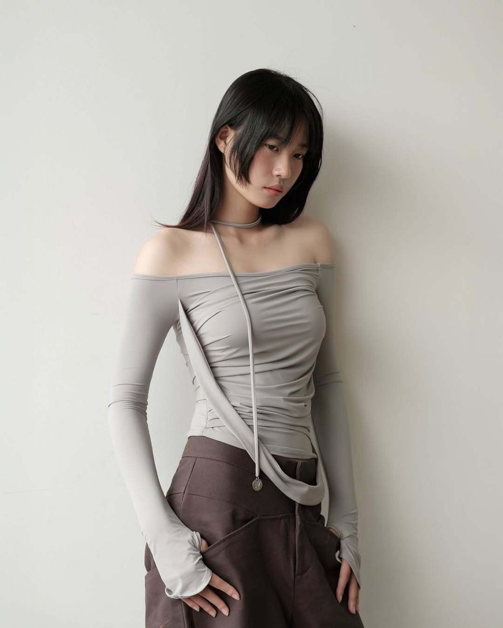 #bunnyhillconcept-- MELVIN LONG SLEEVE TOP -- SEYMOUR PANTS ( OUT-STOCK ) (2)