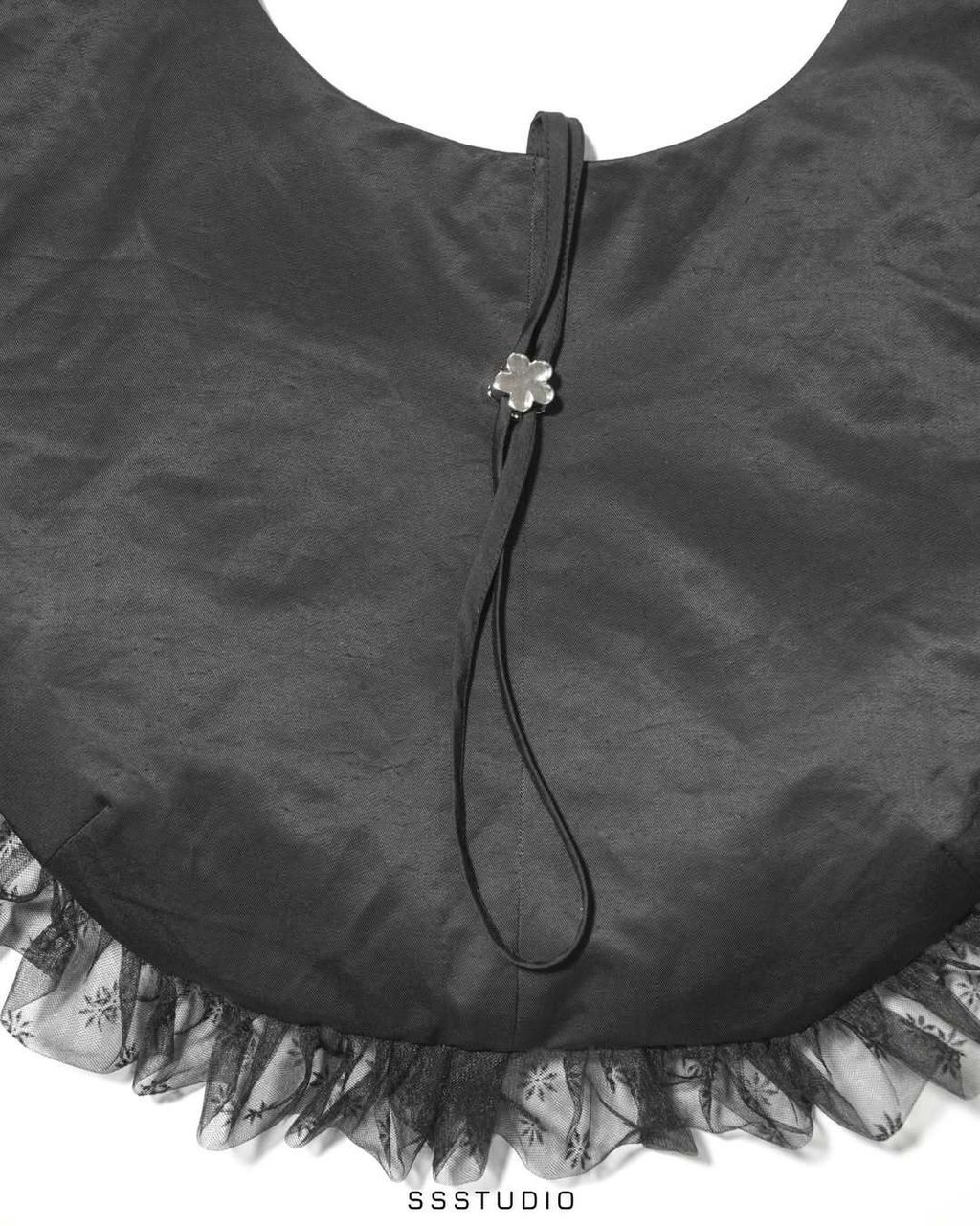 Túi Em BôngChất liệu- kaki ánh x LướiMàu sắc- ĐenKích thước- 35,6 x 27 x 6 (5)