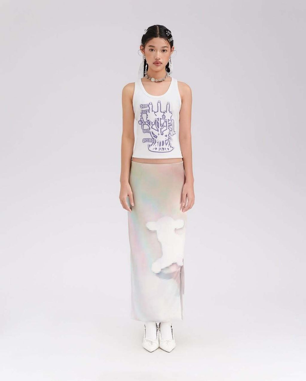 DROP 1 - PRINCSSAvailable to pre-order nowWARNING TANKTOPLAMB SKIRT