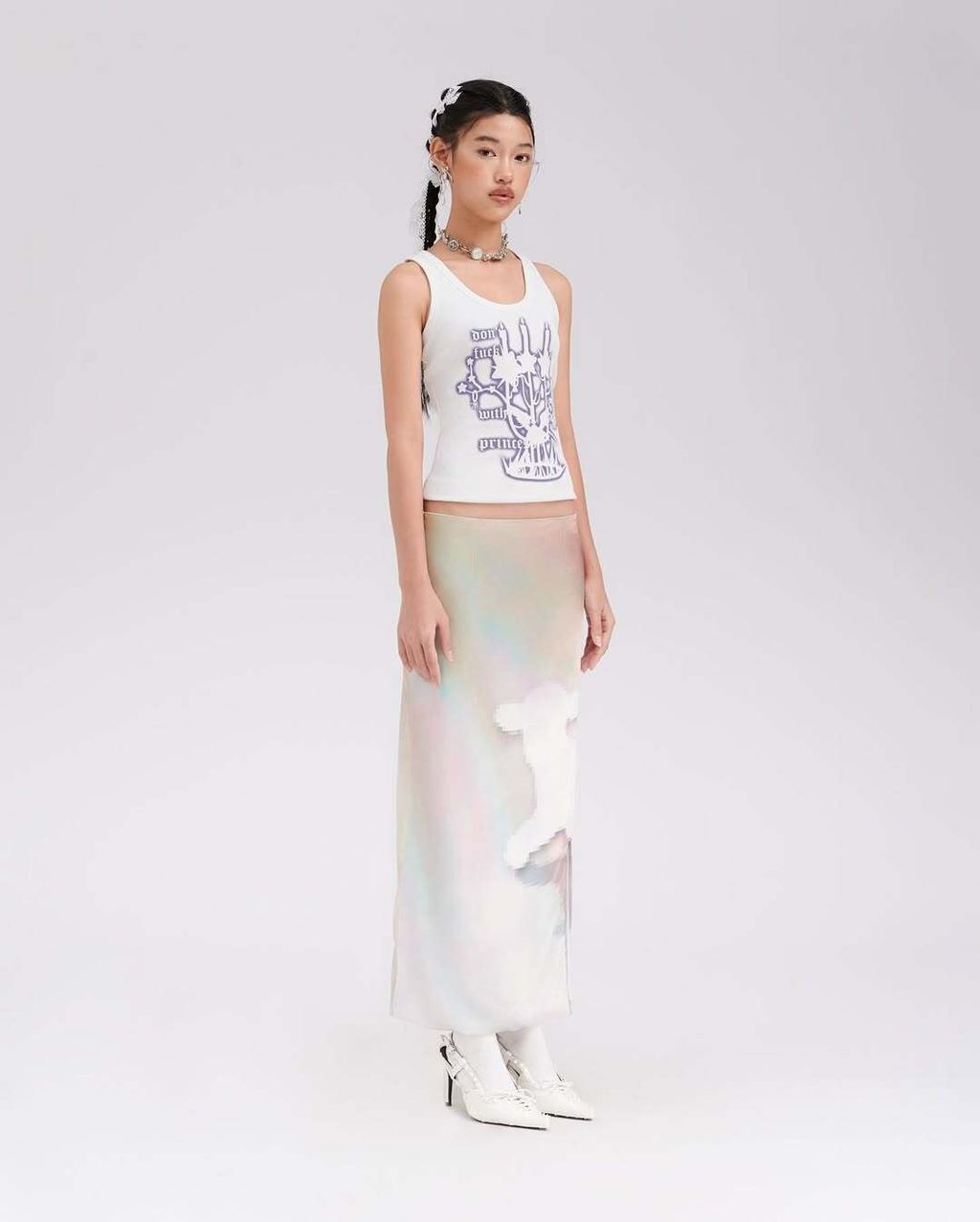 DROP 1 - PRINCSSAvailable to pre-order nowWARNING TANKTOPLAMB SKIRT (1)