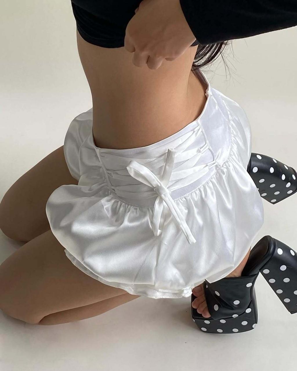 Guess what just dropped✮ Palanquin Short in white ✮ (2)