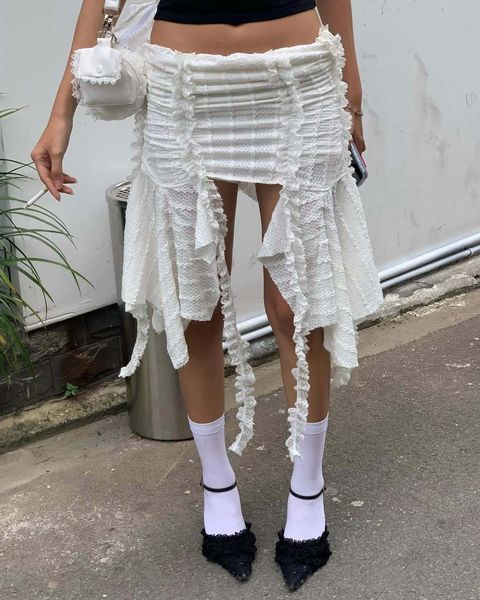 Styling 2 DAY TOPS as a skirt 🌬️