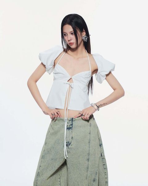 #bunnyhillconcept-- BEAU TOP (PRE-ORDER)-- LUFT PANTS VER.JEAN