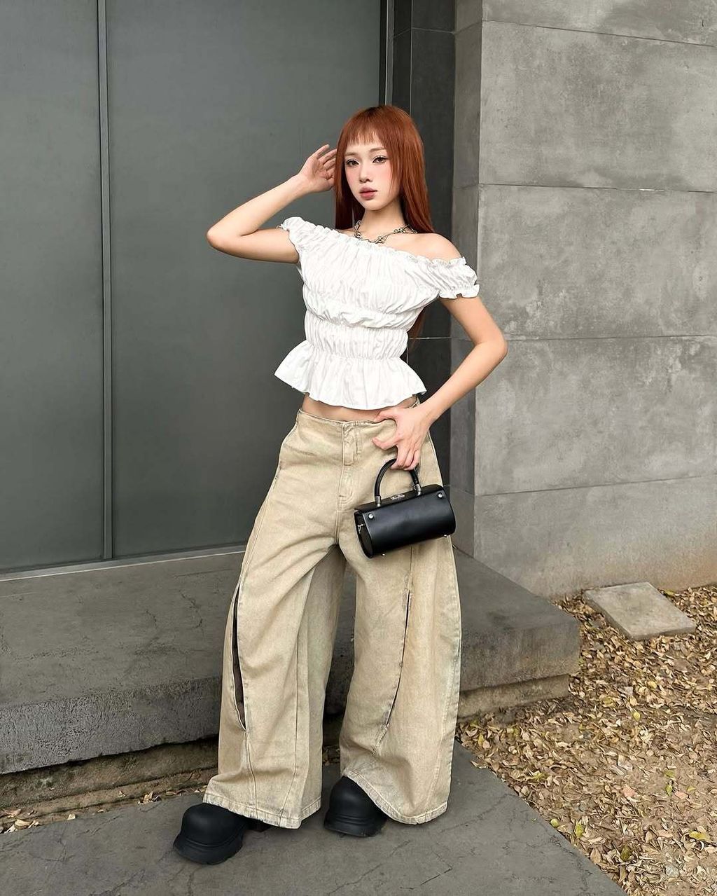 #bunnyhillconcept -- DAWSEY TOP -- LUDOVIC PANTS VER.JEAN (5)