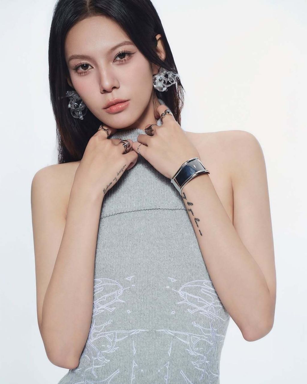 #bunnyhillconcept-- RUE TANKTOP ( ONLY BLACK LEFT )-- NASH FLARED SKIRT (6)