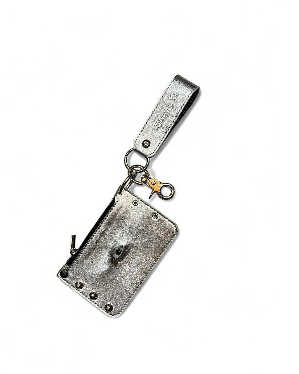 luftmensch atelier - mini walletPremium metallic leather with a sleek, futuristic shineUnique em