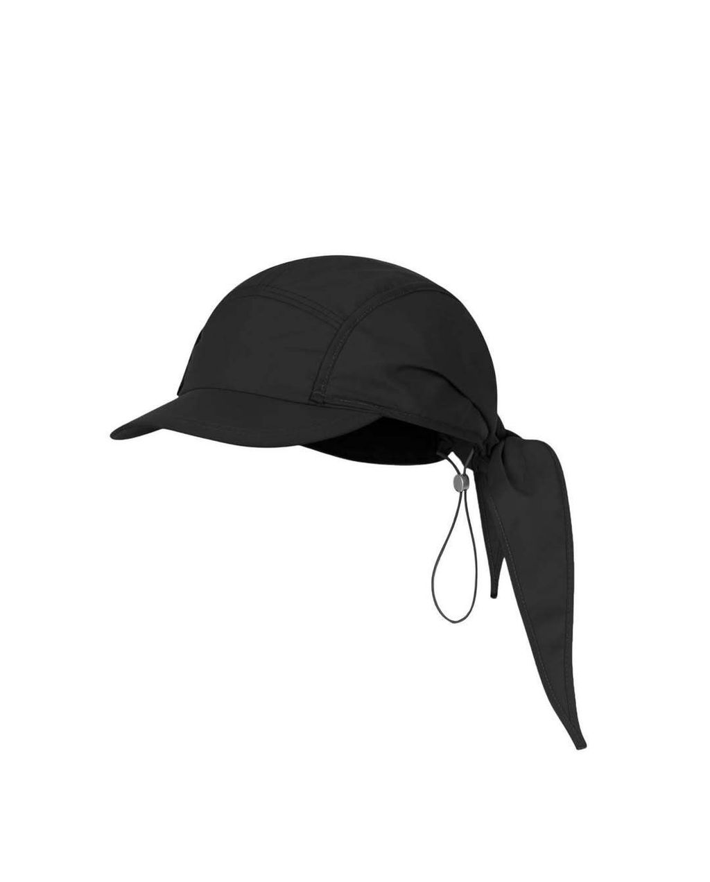 Product Details – Nylon Scarf Cap• Material- 100% Polyester • Color- Black - Dark grey• Scarf-st (4)