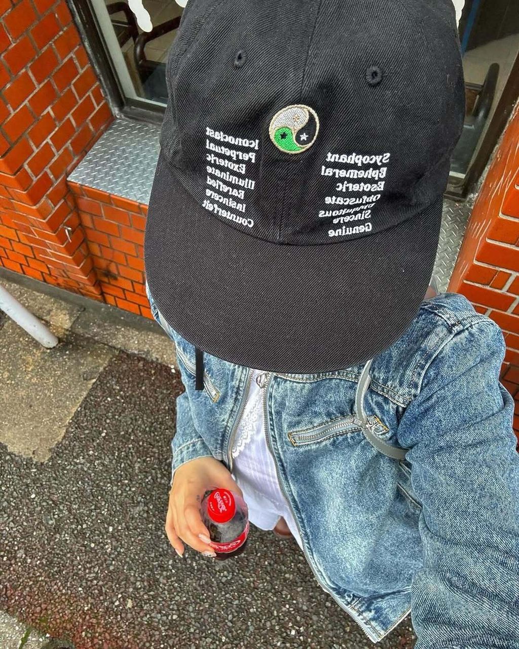 FASTLE®-Yin Yang Washed Cap@zee.hye